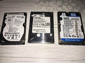 HDD 250GB, 320GB, 500GB 3,5"