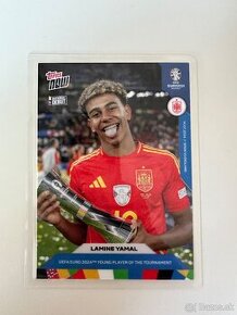 LAMINE YAMAL TOPPS NOW FUTBALOVÉ KARTIČKY