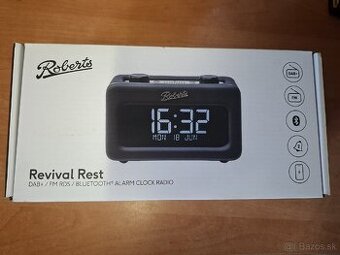 ROBERTS Revival Rest DAB+/FM Bluetooth Retro Clock Radio