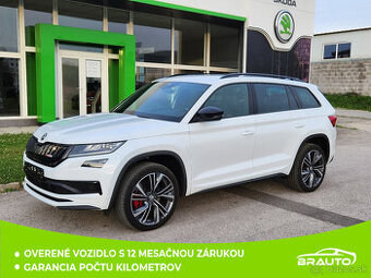 Škoda Kodiaq RS 4x4 2.0 TDI, DSG r.2021 s odpočtom DPH