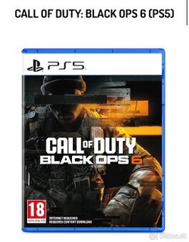 CALL OF DUTY BLACK OPS 6 PS5