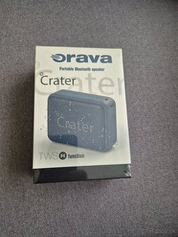 Orava Crater 8 bluetooth reproduktor modrý FM rádio nepoužív - 1