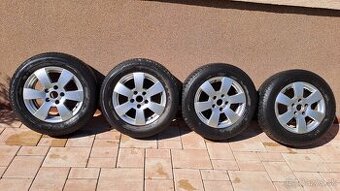 5x100 disky škoda s pneu 195/65 r15