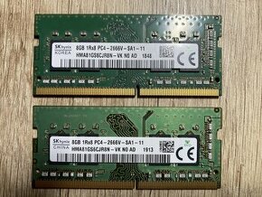 RAM 2x 8GB DDR4 2666MHz CL19 SO-DIMM