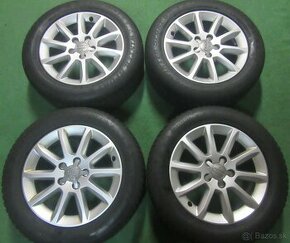 R16 Zimná sada AUDI A4 B8 rozteč 5x112 225/55R16 DUNLOP - 1