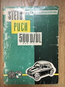 STEYR PUCH 500 D DL originalni návod k obsluze