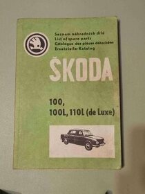 Katalóg náhradných dielov Škoda100 100L 110L Deluxe - 1