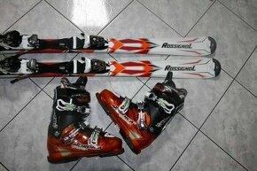 lyže rossignol pursuit 150 cm , lyžiarky nordica 42