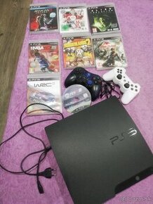 Playstation 3, hry, ovládače, káble