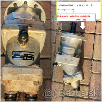 AMK 16 - 7 R    Hydromotor //   Nový    /  45 litr /  160 at