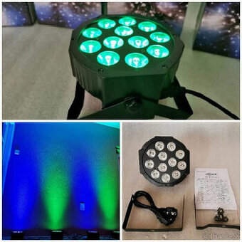 Led Par 12x18 watt RGBWA+UV - 1