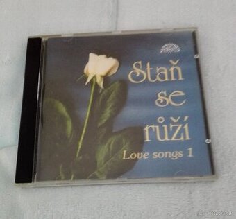 💿CD Staň se růží - Love song 1 r.1992 staré hity - 1