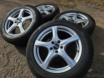 r18" Škoda 5x112 235/55 pneu 90% vzorek