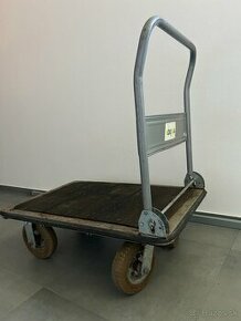 Plošinový vozík so sklopným držadlom, DEMA - 1