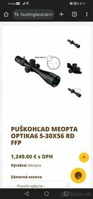 Meopta optika 6, 5-30x56 FFP - 1