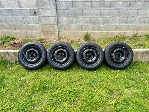 sada 5 x 100 r14 + pneu 165/70 r14 - 1