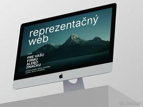 Reprezentačný web na mieru - 1