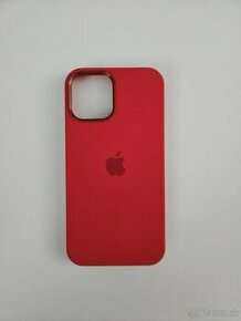 apple magsafe silicon case red 12/12pro - 1