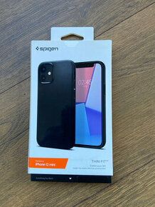 P: Spigen Thin Fit Black iPhone 12 mini - 1