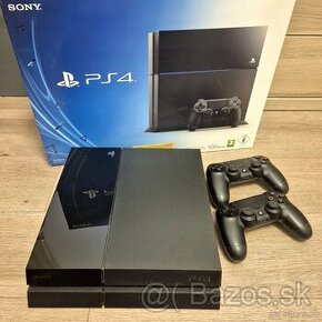 SONY PlayStation 4 (PS4) 500 GB + 3 ovladace + 10 hier