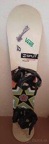 153 cm damsky snowboard ROSSIGNOL s viazanim Burton