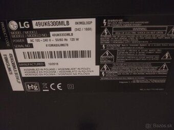 Televízor LG webOS 49UK6300MLB

