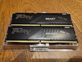 Kingston FURY 16GB KIT DDR5 5600MHz CL40 Beast Black