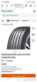 Pneu Hankook 215/60 R17 2032