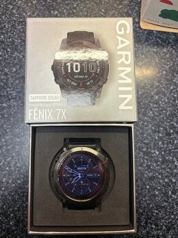 Garmin Fénix 7X sapphire solar