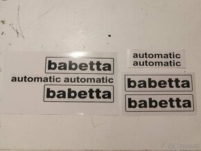 Nálepky Babetta 210 - 1