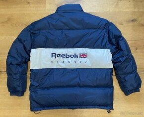 vintage retro puffer jacket páperová bunda Reebok Classic - 1