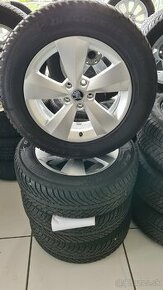 Predám Alu disky Skoda 5x112 R17 a zimne pneu. - 1