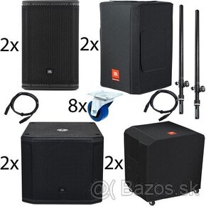 Nová nepoužita aparatúra : JBL SRX 812P/818SP Power Bundle