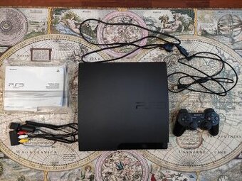 PS3 Slim 320GB, (PlayStation 3), model 3004B