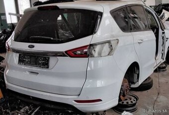 FORD S-MAX 2.0 TDCI 2015 predám PIATE DVERE,  Zadný nárazník