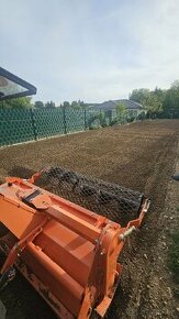 Spätná freza, zakladač trávnika, kompletná výsadba trávniku