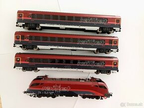 Osobný vlak Rail jet H0 1:87