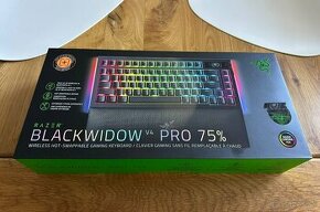 Predám klávesnicu Razer BlackWidow V4 Pro 75% – úplne NOVÁ