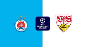 Liga majstrov ŠK Slovan Bratislava vs VfB Stuttgart