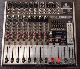 Behringer XENYX X 1222 USB Analógový mixpult