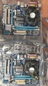 set MB CPU E7500 RAM DDR3 4GB