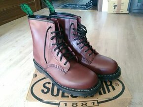 Boty NPS Solovair Derby boots 8 eyes - Made in England