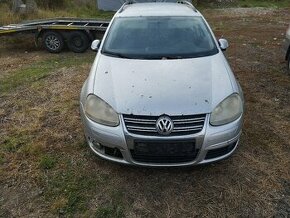 Rozpredam Volkswagen Golf 5 kombi, 1,9tdi 77kw farba LA7W,