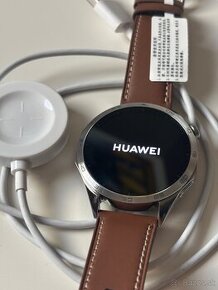 Huawei watch GT 4 46mm, Strieborné-koža