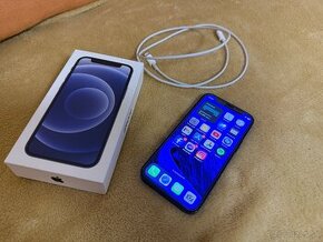 iPhone 12 mini 64GB black + obal