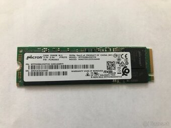 SSD m.2. NVme 256gb MICRON.