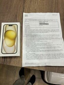 Iphone 15 yellow 128gb