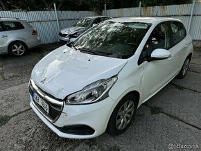 PEUGEOT 208 1,0 50KW,ROK 2016,NAJ 171TKM,KLIMA,DOHODA