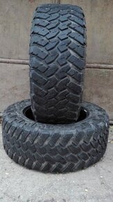 Predám 2-Celoročné pneumatiky  Nitto Trail Grappler 35x12.50