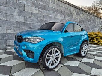 ⏩ Elektrické autíčko BMW X6M - lakované - modré